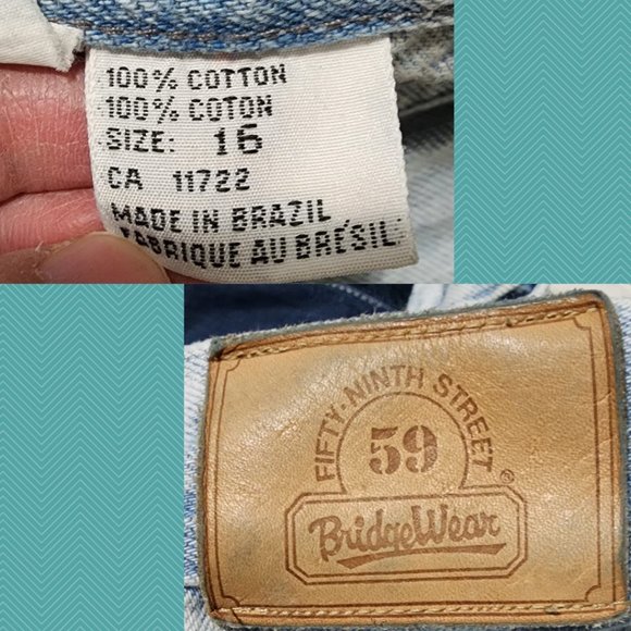 Bridgewear VTG Light Wash High Rise Bootcut Jeans - Picture 7 of 7